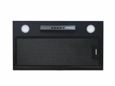 Витяжка повновбудована BORGIO BIT-BOX 52 Black (52 см, 850 м3/год, чорна)