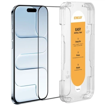 Защитное стекло ENKAY Easy Install Full Glue для iPhone Air