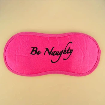 Маска для сна BE NAUGHTY (рожева)