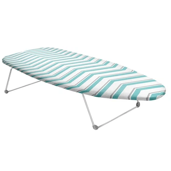 Дошка для прасування Casa Si Table Top 73x30 Біло-зелений зигзаг (CS95159E166) з антикорозійним покриттям та знімним чохлом (DAS303516)