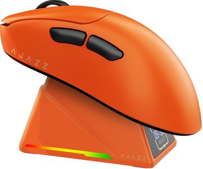 Mysz Ajazz AJ159 APEX Wireless/Bluetooth/USB Orange (AJM159-A-O)