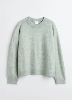 Жіночий джемпер H&M 205856-2 M(170/96) зелений (2058560004)