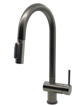 Кухонний змішувач Fabiano FKM 3127 Black Steel 8231.403.1909