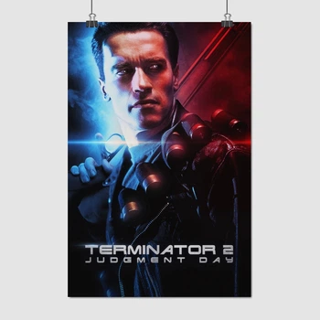 Постер Терминатор: Судный день, Арнольд Шварценеггер, Terminator: Judgment Day (1991), A3 42×28 см (id4181)