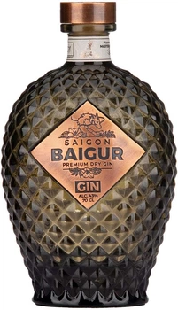 Джин Saigon Baigur Premium Dry Gin 0.7 л 43% (8936188540033)