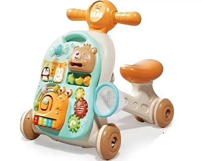 Детские ходунки Kids 95 с подсветкой и музыкой 4в1. Multicolor (180015)