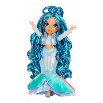 Лялька Rainbow High Winter Wonderland з аксесуарами для творчості 28 см блакитна FK-0644