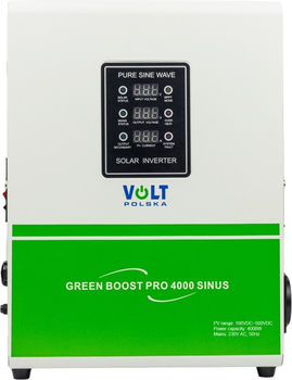 Сонячний інвертор Volt Polska Green Boost Pro 4000 Sinus Bypass (160-500VDC) (3SR3000003)