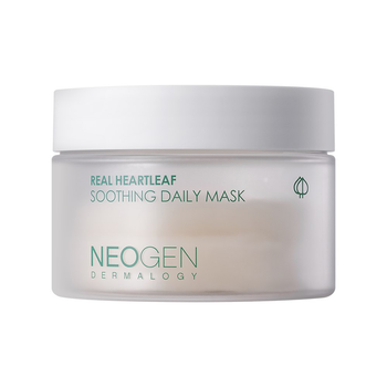 Увлажняющие успокаивающие маски-пады Neogen Dermalogy Real Heartleaf Soothing Daily Mask, 180мл/40шт