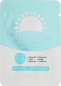 Солнцезащитный крем с экстрактом синих цветов - Esfolio Blue Flower Sun Cream (пробник) 3g (1005988-39225)