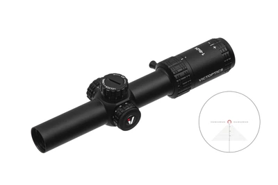 Приціл оптичний Vector Optics S6 1-6X24 (30 мм) Illum. SFP