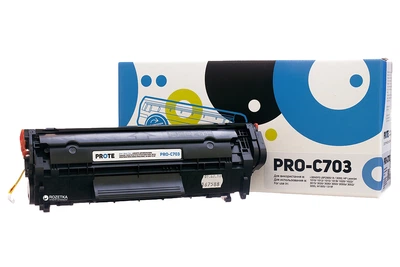 Картридж Prote Canon 703/HP LJ Q2612A Black (PRO-С703)