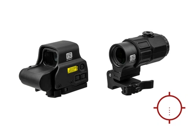 Комплект EOTech прицел коллиматорный EXPS3-4 с компактным увеличителем G45 5х