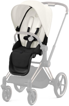 Текстильний комплект для візків Cybex Priam 4.0 Seat Pack Off White Platinum 523000753 (4063846415496)