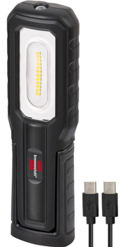 Лампа Brennenstuhl ручна акумуляторна LED HL 701 A 700+100lm IP54 (4007123691241)