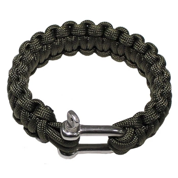 Браслет з паракорду MFH Parachute Cord Олива L