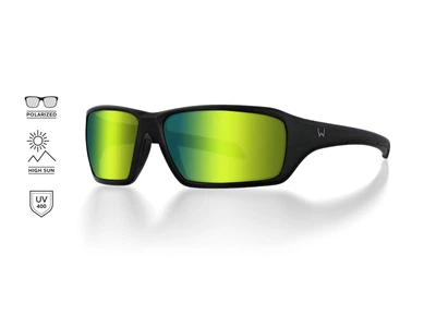 Очки Westin W6 Sport 15 Matte Black - LB Green LM Green AR Green (170334) K02-722-OS