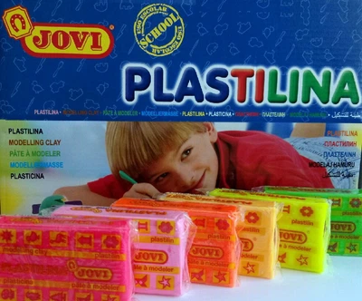 Пластилин Jovi 6 ярких цветов по 50г. (70f)