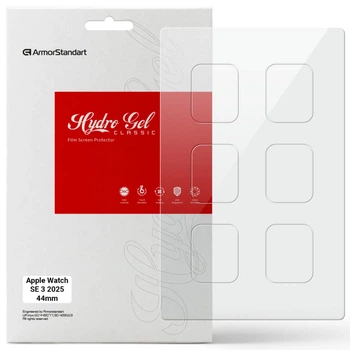 Плівка захисна Armorstandart hydrogel Apple Watch SE 3 2025 44mm 6 pcs (m488168)