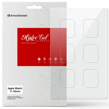 Плівка захисна Armorstandart hydrogel Apple Watch 11 42mm 6 pcs (m488165)