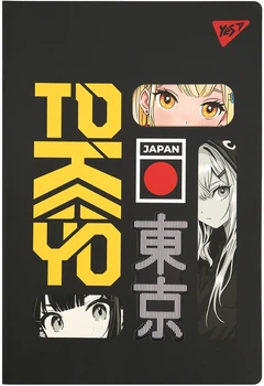 Зошит Yes А4 60 аркушів з висічкою Tokyo клітинка (682020)