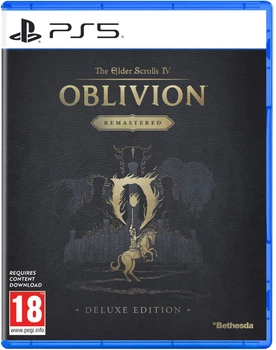 Игра The Elder Scrolls IV: Oblivion Remastered Deluxe Edition для PS5 (Blu-ray диск)