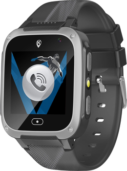 Smartwatch dla dzieci Kidiz Basic Black (5906667575798)