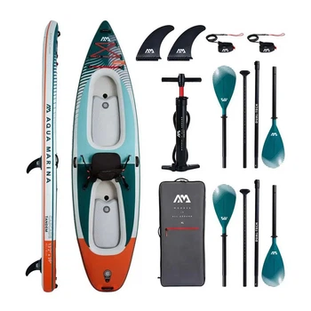 Каяк Aqua Marina Cascade Tandem All-around SUP-Kayak hybrid board 2-person 4.02m/20cm 2in1 paddle (1053-BT-24CATP)