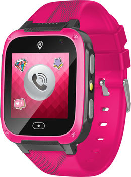 Smartwatch dla dzieci Kidiz Basic Pink (5906800867162)