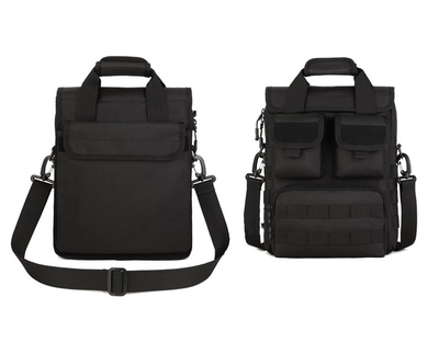 Плечевая тактическая сумка urban pack A4 Protector Plus черный