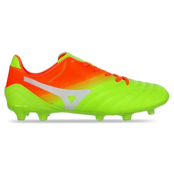 Бутсы футбольные Zelart Aikesa S-1-40 размер 44 Neon Green-Orange