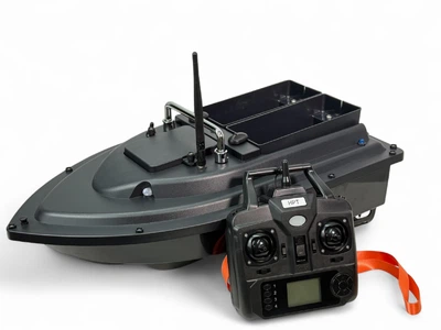 Короповий кораблик Lixada Black T17 2 бункера, GPS АВТОПІЛОТ