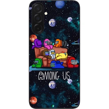 Силиконовый чехол SMTT для Samsung Galaxy A37 с принтом Among us Команда