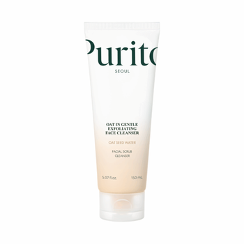 Oat In Gentle Exfoliating Face Cleanser Маска пінка для умивання з часточками вівса Purito Seoul 150ml