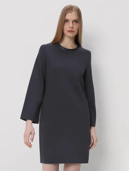 Платье осеннее женское Massimo Dutti 6692508818c16 XS Серое (1000000044670)