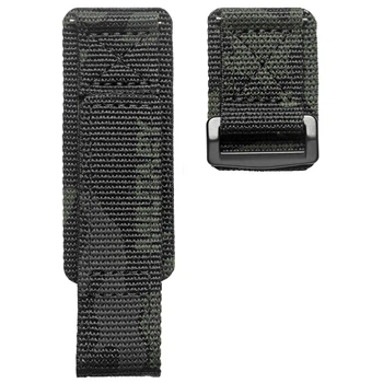 Ремешок для часов Hemsut HS131 Military nylon Velcro Camo Black 20mm Store