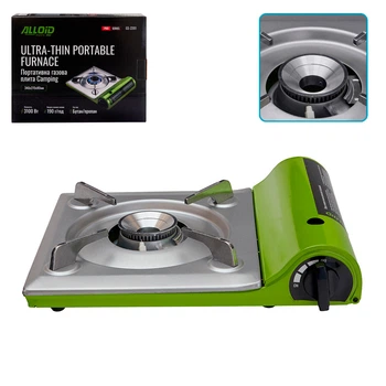 Портативна газова плита Alloid Pro. Camping GS-2201