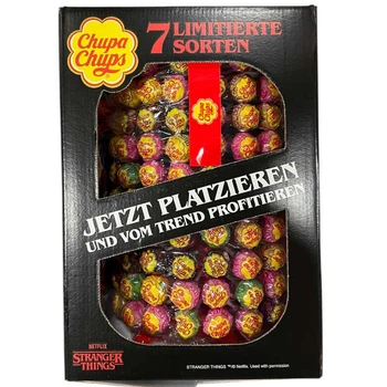 Набор Chupa Chups Stranger Things Aufsteller Lutscher 2400 г