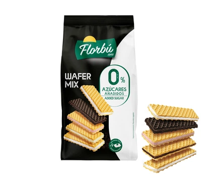 Вафли Florbu Wafer Mix 0% Azucares без сахара 270 г
