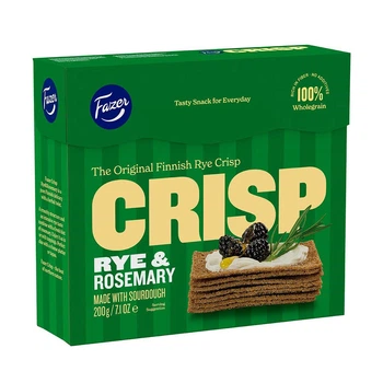 Сухарики Fazer Crisp Rye&Rosemary c розмарином 200 г