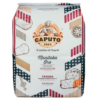 Борошно Caputo Manitoba Oro з м'яких сортів пшениці тип "0" 5 кг