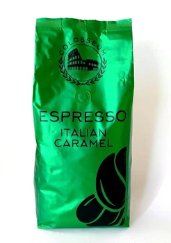Кофе зерновой Colosseum Espresso Italian Caramel 100% арабика 1 кг