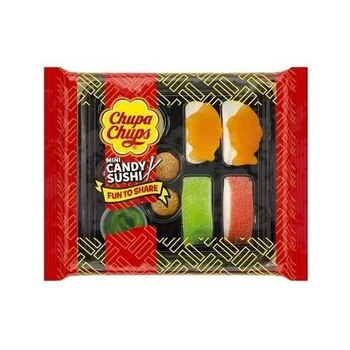 Конфеты жевательные Chupa Chups mini Candy Sushi Мармеладные суши 100 г