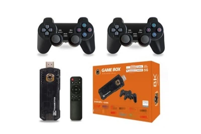 Игровая приставка GAME BOX X8 8K 2.4G оранжевая