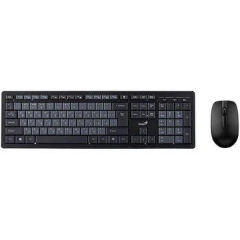 Комплект (клавиатура, мышь) Genius KM-8200 EN/UKR Black (31340003428)