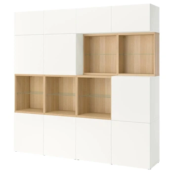 Поєднання з дверима ІКЕА BESTÅ 240x42x231 см Lappviken White (s69612088)