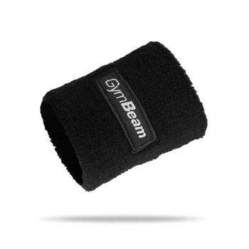 Напульсник Sweat Sports чорний - GymBeam Accessories