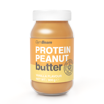 Протеїновая арахисовая паста 900 г ваніль - GymBeam Food