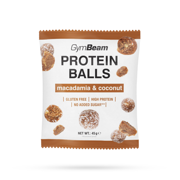 Протеїнові кульки 45 g macadamia & coconut - GymBeam