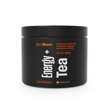 Energy + Tea 200 г холодний персиковий чай - GymBeam